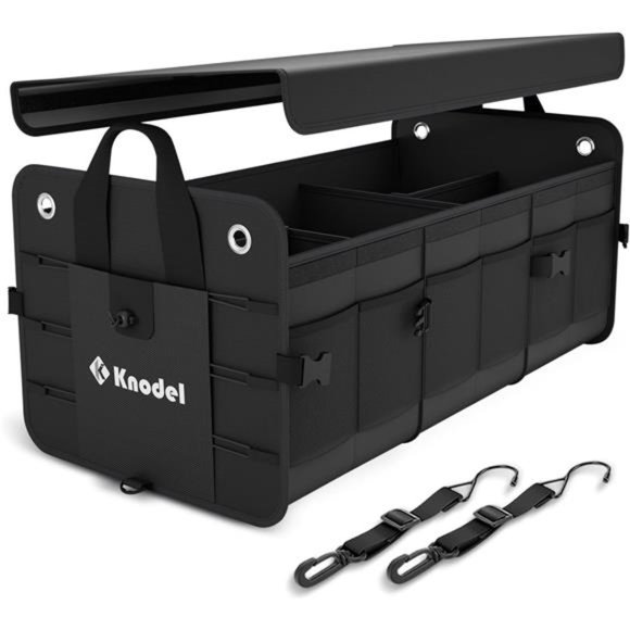 Car Trunk Organizer, Foldable Cover, Heavy Duty Collapsible Car Trunk Storage